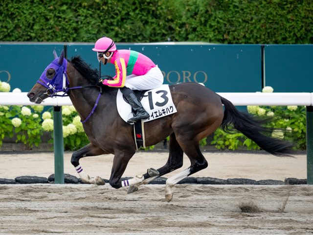【札幌5R新馬戦結果】ルヴァンスレーヴ産駒テイエムキハクが押し切り勝ち