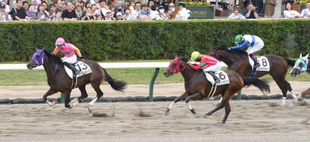 【札幌5R・新馬戦】伏兵テイエムキハクが波乱演出　3連単58万円超　丹内「砂を被らないように運んだ」
