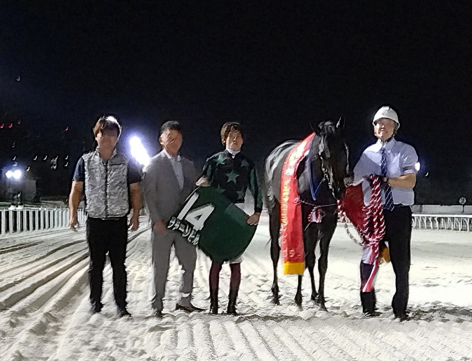 【地方競馬】習志野きらっとスプリント　転入初戦のファーンヒルが重賞初制覇「本番と同じ舞台で勝てたのは大きい」と荒山勝師は笑顔