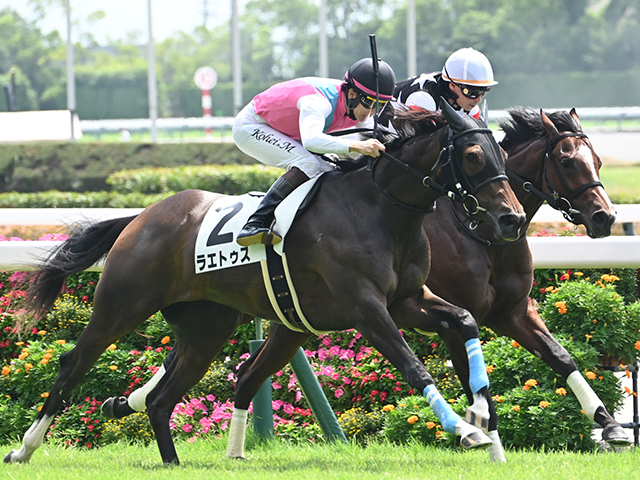 【中京3R新馬戦結果】ルヴァンスレーヴ産駒ラエトゥスが競り合いを制す