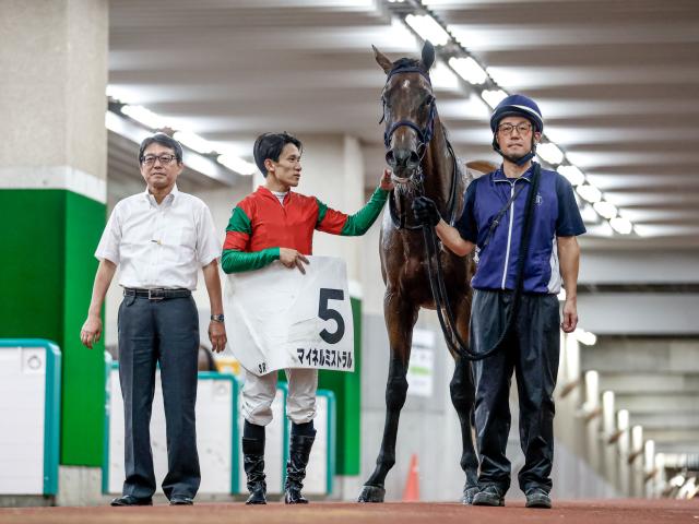 【メイクデビュー新潟3Rレース後コメント】マイネルミストラル石川裕紀人騎手ら