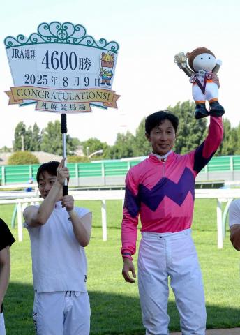 武豊　2週連続の偉業達成へ意欲　2000勝に王手“メイショウ”松本オーナーに「貢献できたらうれしい」