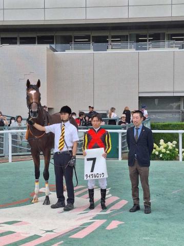 福島で新馬勝ちのタイダルロックは芙蓉Sへ　叔父にダービー馬クロワデュノール