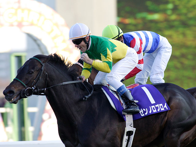 ゼンノロブロイはあと一歩届かず 日本馬初参戦の05年インターナショナルS
