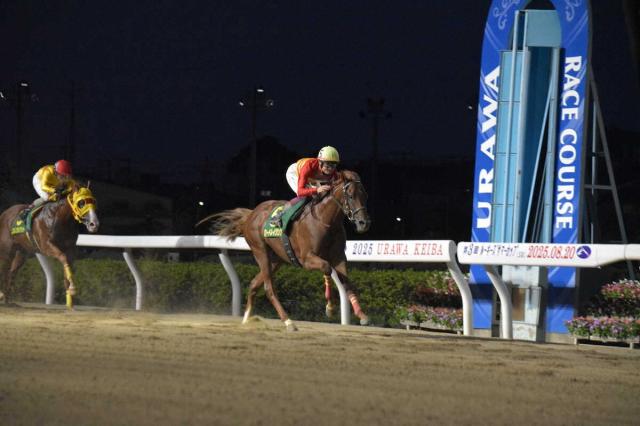 【浦和・ルーキーズサマーC】ロードレイジング無傷初戴冠!代打笹川決めた