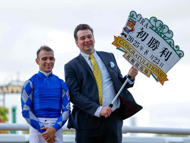 トール・ハマーハンセン騎手がJRA初勝利！ 「またウインターシーズンにも来られたら」