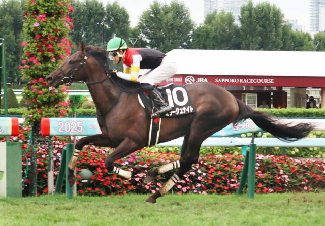 【札幌日刊スポーツ杯】1番人気のミラージュナイトがまくって2連勝　丹内祐次騎手「まだ伸びしろがあります」