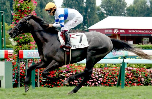 【札幌5R・2歳新馬】3番人気エリプティクカーブが押し切る　横山武史騎手「先々より一層楽しみに」