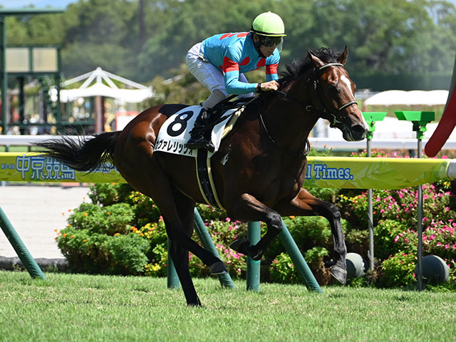 【中京6R新馬戦結果】サートゥルナーリア産駒カヴァレリッツォが5馬身差で圧勝