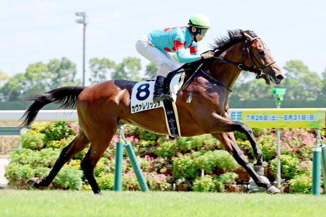 【中京6R・2歳新馬】カヴァレリッツォが豪快に突き抜け5馬身差V　北村友一騎手「いいエンジンを持っている」