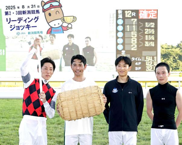 戸崎圭太騎手が夏の新潟リーディングをルメール騎手から奪還!　3年ぶり6回目　調教師部門は木村哲也調教師