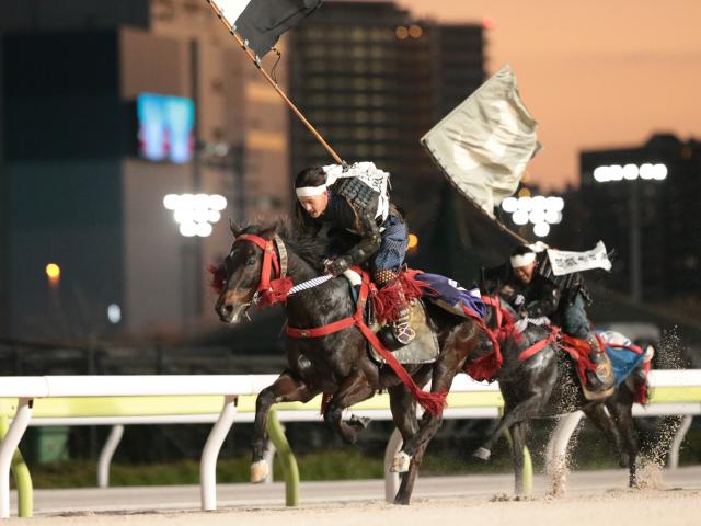 10月5日(日)に大井競馬場で「相馬野馬追甲冑競馬」 今年で26度目