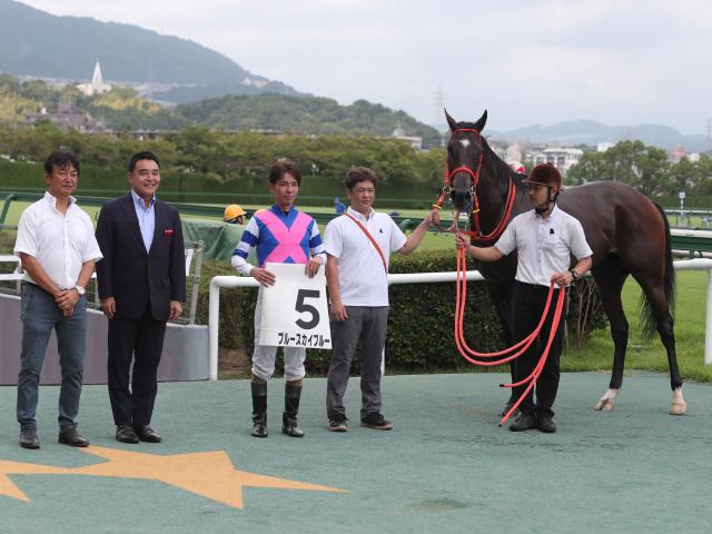 【メイクデビュー阪神5Rレース後コメント】ブルースカイブルー和田竜二騎手ら