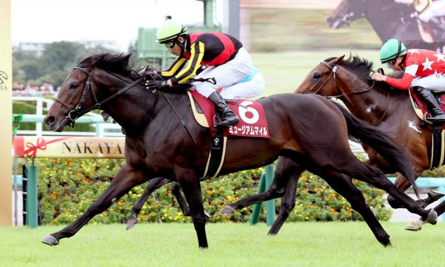 【セントライト記念】皐月賞馬ミュージアムマイルが外から一気に伸びて快勝　戸崎圭太騎手「思いっ切りギアを入れていきました」