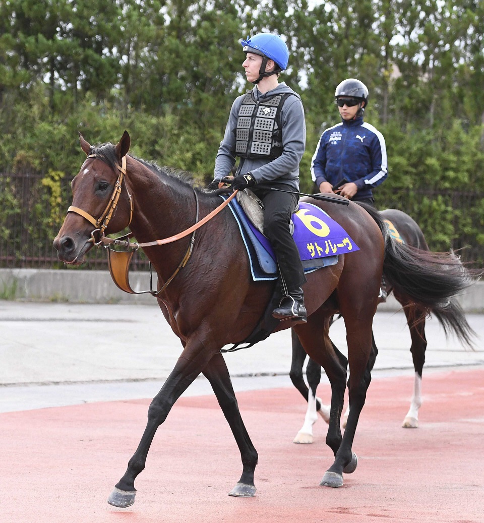 サトノレーヴはモレイラを背に３頭併せで強烈な伸び脚で最先着　スプリンターズＳ１週前追い切り