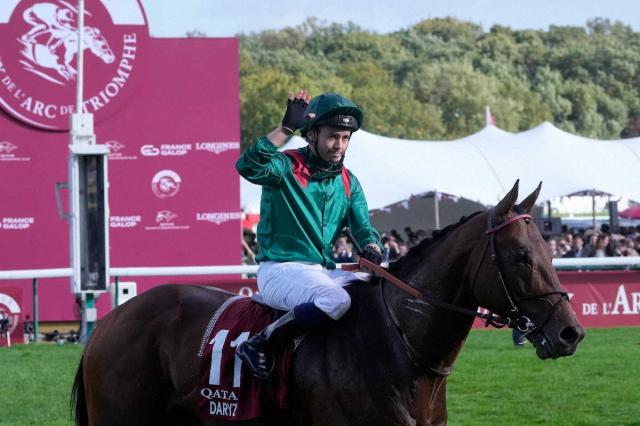 最新世界ランク発表!凱旋門賞馬ダリズは2位タイ　オンブズマンが単独首位キープ　第8回中間発表
