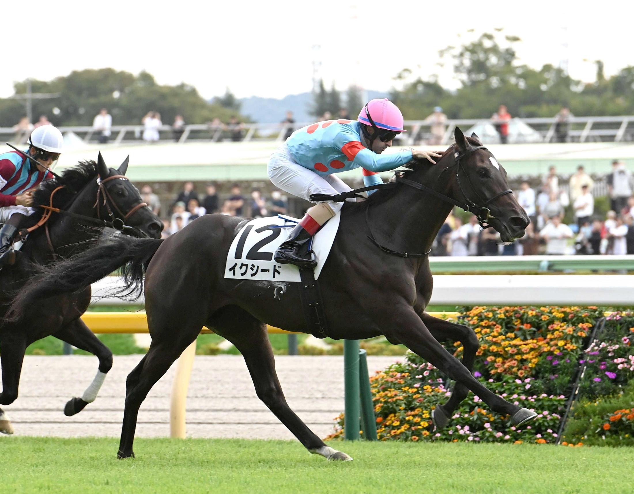 【新馬戦】イクシード　豪快直線一気でＶ　兄はＧ１・６勝馬イクイノックス　木村師「いい脚を使ってくれた」