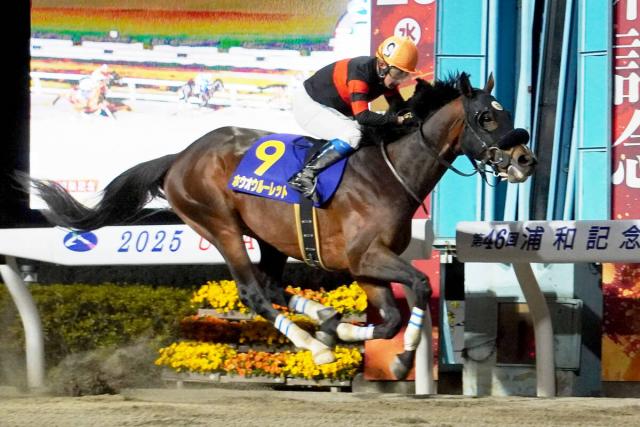 【浦和記念】ホウオウルーレットが重賞連勝　岩田康誠騎手は13年ぶり3勝目「次も好走してくれると思います」」