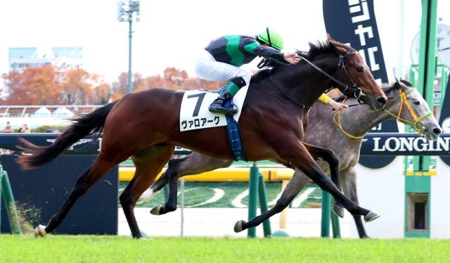 【東京5R・2歳新馬】ヴァロアークが鼻差の差し切りでデビュー勝ち　ルメール騎手「伸びしろがある」
