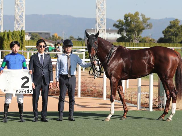 【メイクデビュー京都6Rレース後コメント】パラディオン高杉吏麒騎手ら