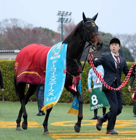 【注目馬動向】ターコイズSを勝ったドロップオブライトは中東遠征も視野に　福永調教師「招待が来たら考えます」