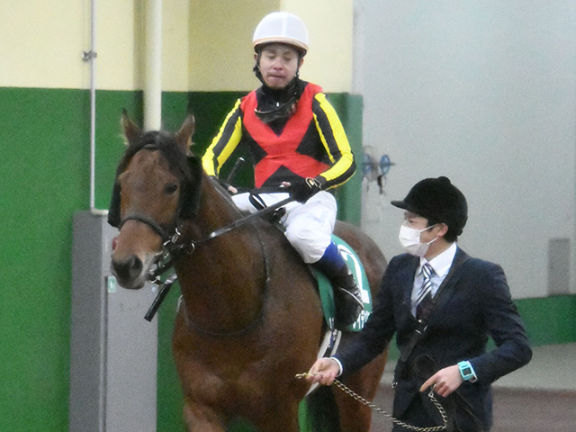 今年の京都金杯を制したケイデンスコール、岩田康誠騎手が乗り替わりに