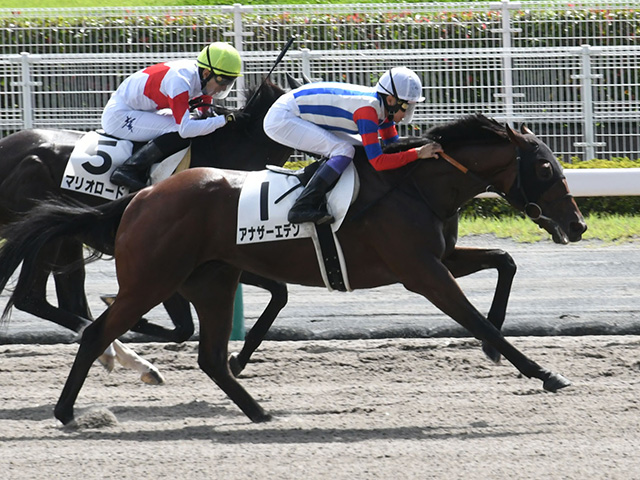 武豊騎手騎乗アナザーエデンが、吉村圭司厩舎の通算200勝を達成