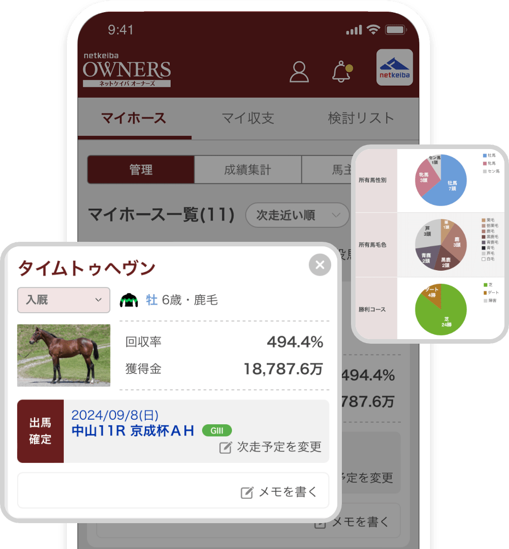 アプリ内画面を表示しているスマホの画像