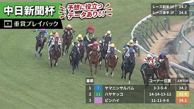 中日新聞杯 2024】過去5年のレース映像・傾向 | 競馬予想動画 - netkeiba