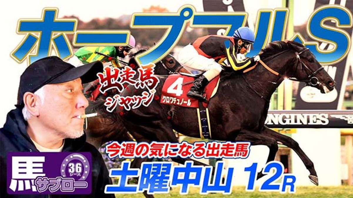 【ホープフルS2024】出走馬ジャッジ/弥永明郎