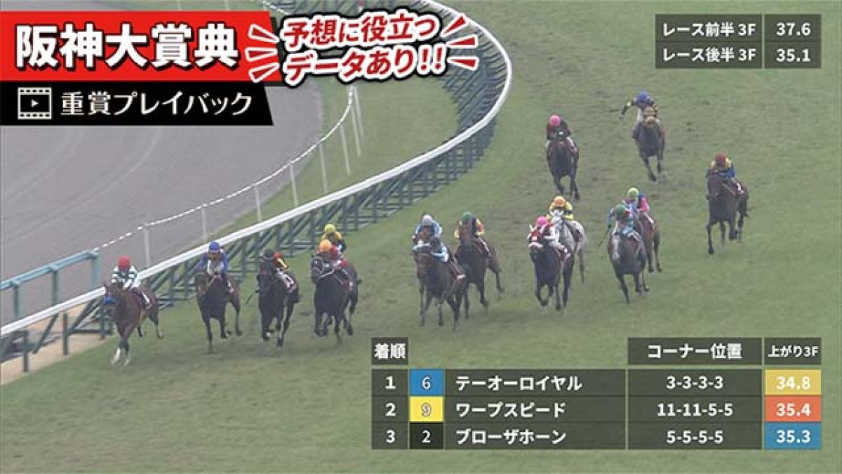 【阪神大賞典 2025】過去5年のレース映像・傾向