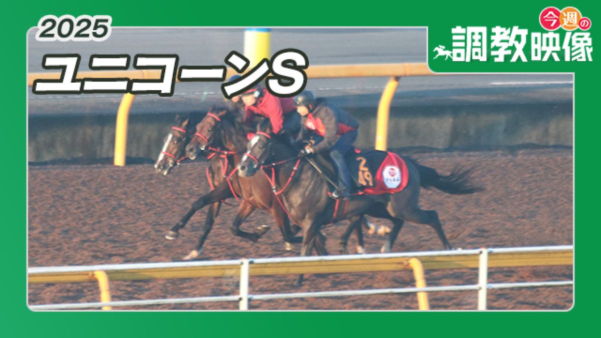 【ユニコーンS 2025】調教映像