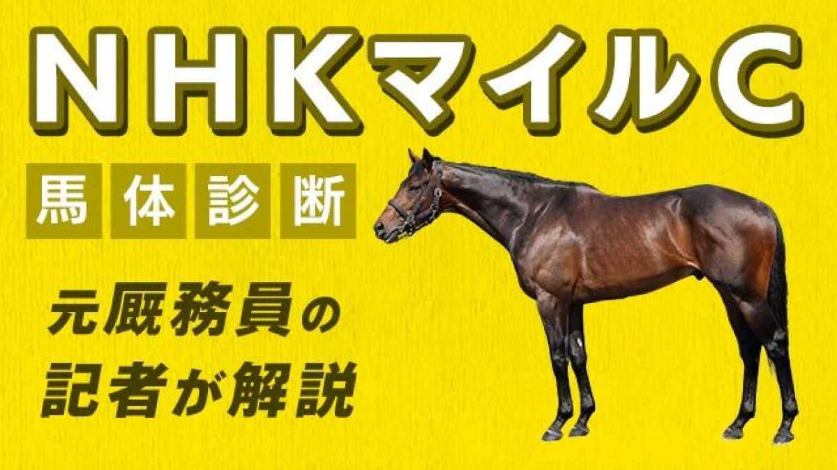 【NHKマイルC2025予想】「速く走れる馬体」に注目！3頭をピックアップ/田井秀一