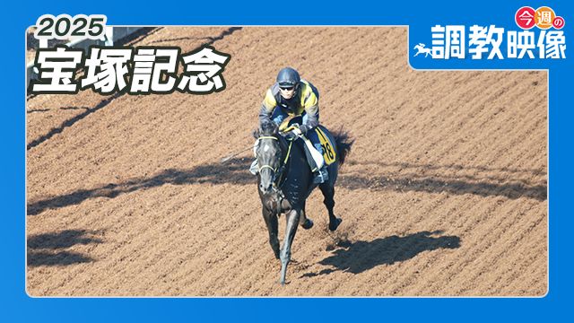 【宝塚記念 2025】調教映像