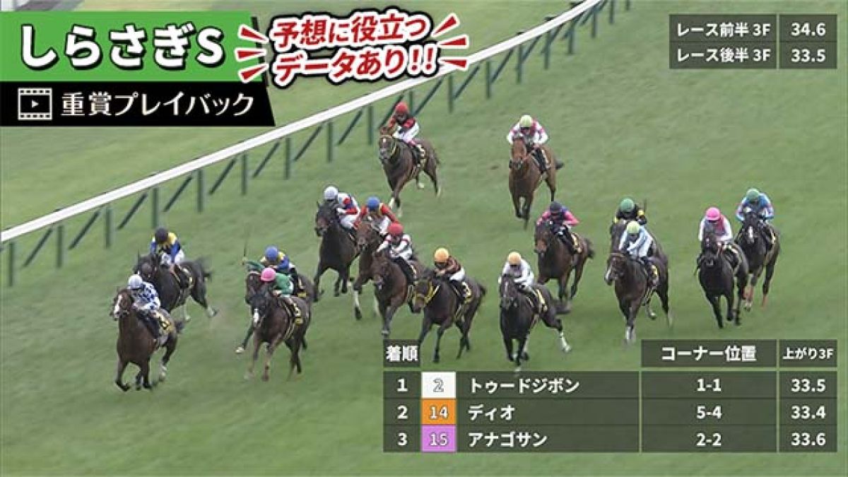 【しらさぎS 2025】過去5年のレース映像・傾向