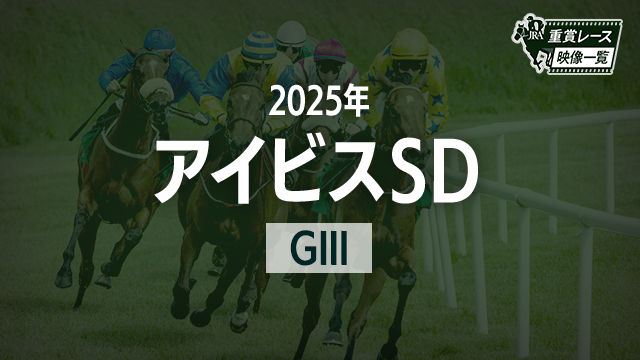 【アイビスSD2025 レース映像】ピューロマジック(C.ルメール)/JRA 結果