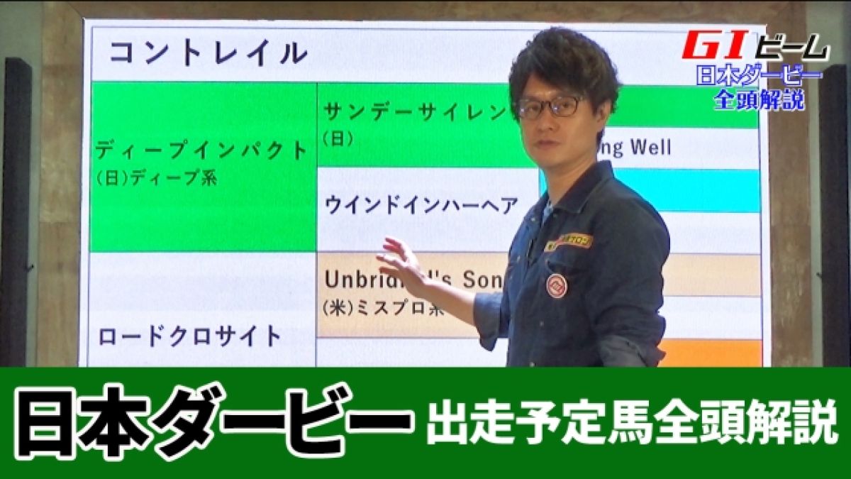 【日本ダービー】コントレイル、サリオスなど出走予定馬全頭診断！/亀谷敬正