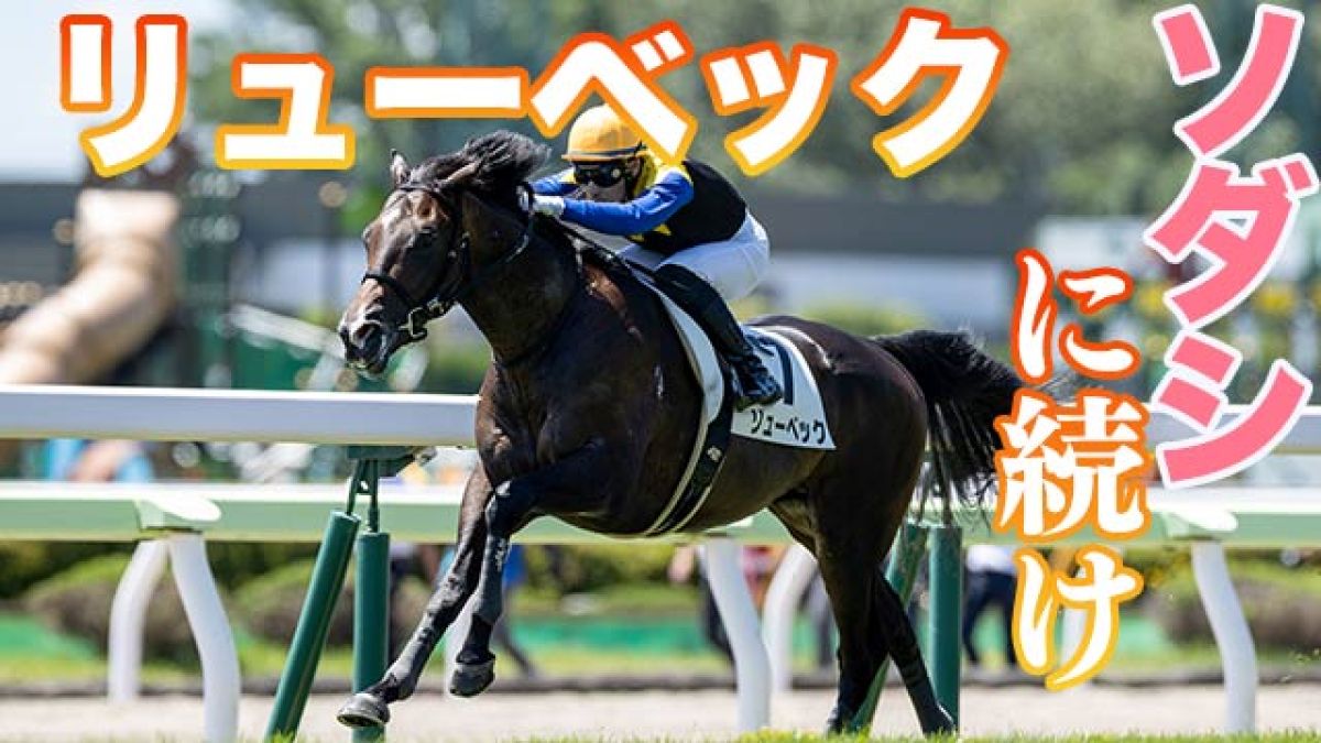 全姉はG1馬！ リューベックが圧巻デビュー！/丹下日出夫