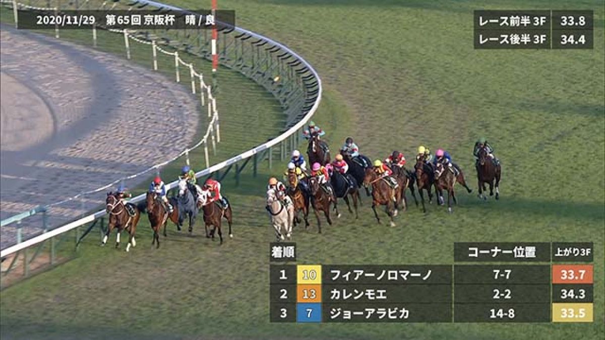 【京阪杯 2021】過去5年のレース映像・傾向