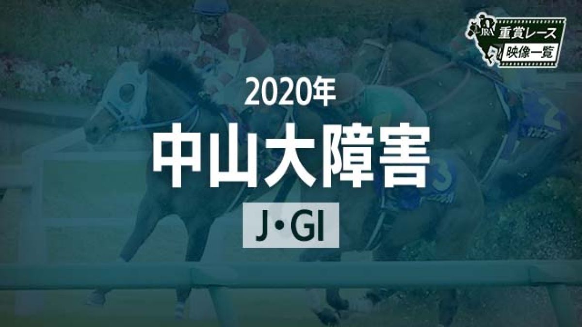 【中山大障害2020 レース映像】メイショウダッサイ(森一馬)/JRA 結果