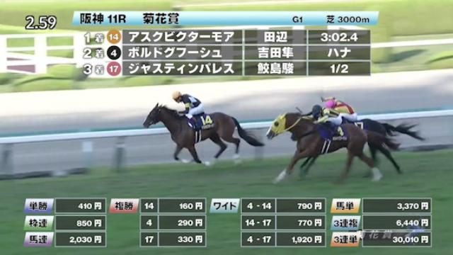 10/23 菊花賞ほか】阪神ダイジェスト/JRAレース結果 | 競馬動画