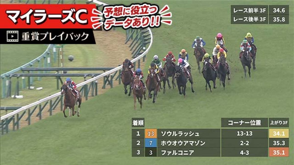 【読売マイラーズC 2023】過去5年のレース映像・傾向