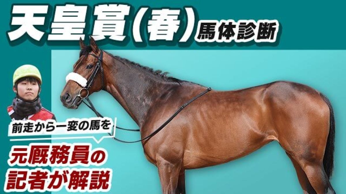 【天皇賞(春)2024予想】絶好調馬体の3頭をピックアップ