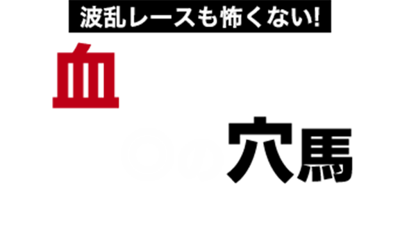 波乱レースも怖くない!血統予想が適性◎の穴馬を見抜く!