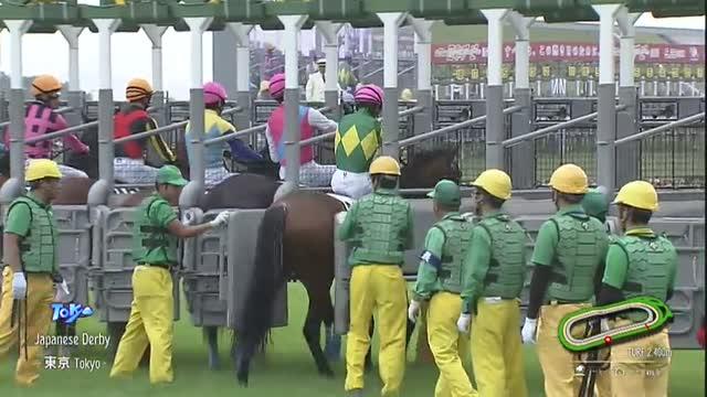 日本ダービー レース映像