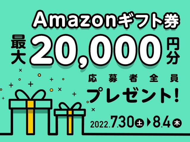 7/30〜8/4 最大20,000円分のAmazonギフト券がnetkeirin経由で車券投票して応募するともらえる！