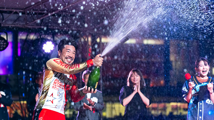 2024年平塚競輪で開催されたオールスター競輪では古性優作が優勝(撮影:北山宏一)