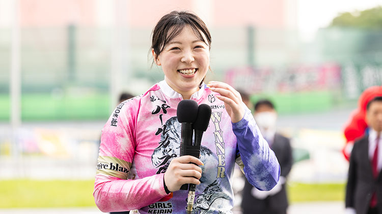 初代パールカップを制覇した児玉碧衣(撮影:北山宏一)