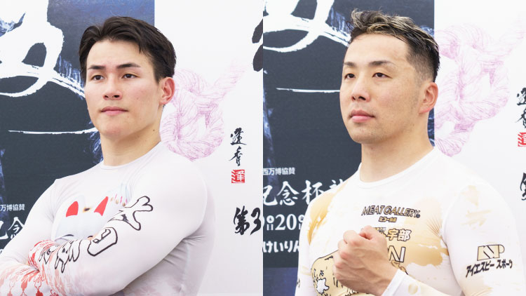 太田海也(左)と清水裕友(写真提供：チャリ・ロト)