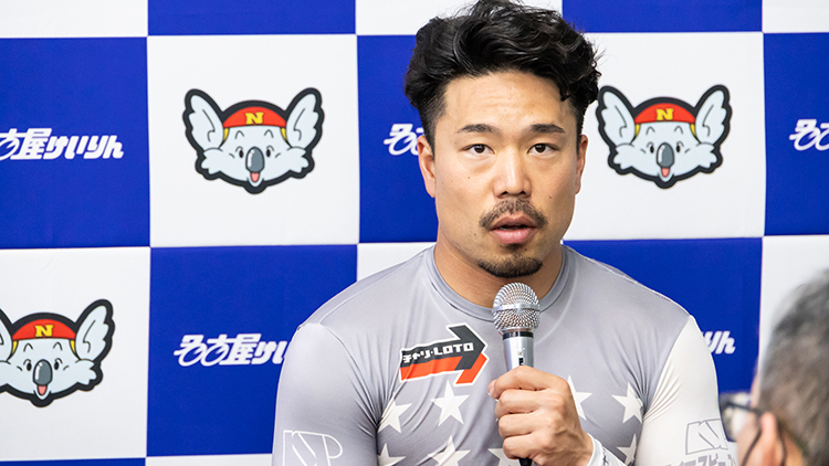 2日目二次予選12Rを制した古性優作(撮影:北山宏一)